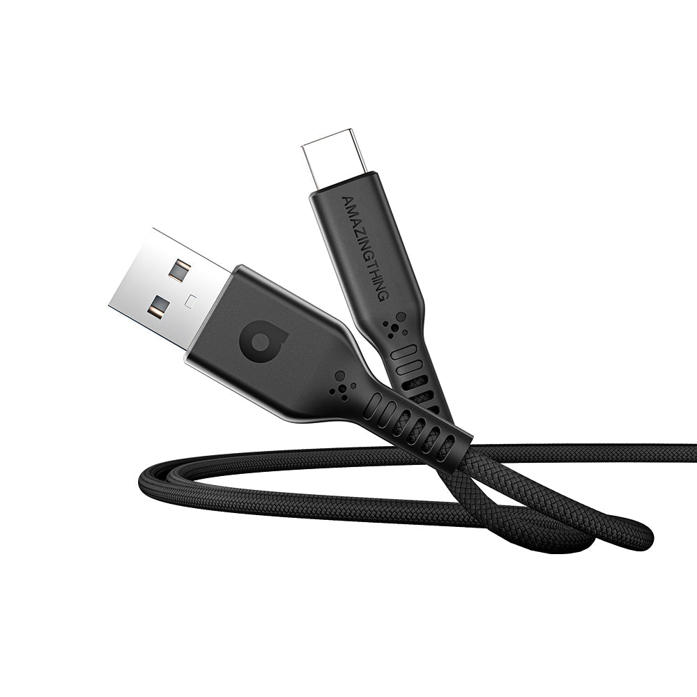 AmazingThing Speed Pro USB-C TO USB-A 3A |( 2.1M)-Black