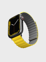 Load image into Gallery viewer, UNIQ Revix Reversible Apple Watch Strap (49/45/44/42mm )-Yellow/Grey
