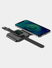 Load image into Gallery viewer, Bazic GoMag Trio 3 in 1 Foldable Magnetic Wireless Charger - Gray
