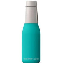 Load image into Gallery viewer, Asobu Oasis Vacuum Insulated Double Walled Water Bottle Turquoise 600 ml
