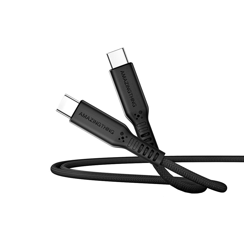 AmazingThing Speed Pro USB-C TO USB-C 140W CABLE | (1.8M)-BLACK