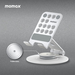Momax Fold Stand Mila Rotatable Phone Stand K11- Silver