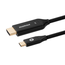 Load image into Gallery viewer, Momax Elite Link 4K USB-C to HDMI 2.0 cable 2M (DT3)
