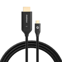 Load image into Gallery viewer, Momax Elite Link 4K USB-C to HDMI 2.0 cable 2M (DT3)
