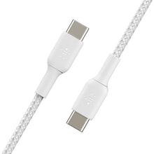 Load image into Gallery viewer, BELKIN Boost Charge USB-C to USB-C Braided Cable 1m-WHITE
