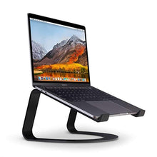 Load image into Gallery viewer, Twelve South Curve Desktop Stand for MacBooks-Matte Black
