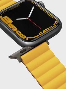 UNIQ Revix Reversible Apple Watch Strap (49/45/44/42mm) -Mustard/Khaki