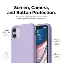 Load image into Gallery viewer, MONS Liquid Silicone Case For IPhone 11 - Lavender
