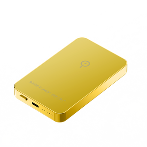 Momax Q.Mag Power6 5000mAh Magnetic Wireless Battery Pack-Gold