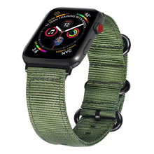 Load image into Gallery viewer, More.Plus Apple Watch Nato Strap (42/44 MM)-GREEN
