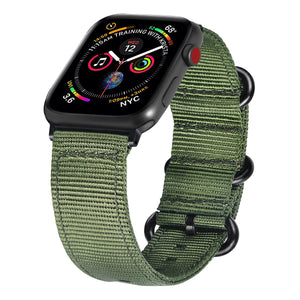 More.Plus Apple Watch Nato Strap (42/44 MM)-GREEN