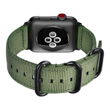 Load image into Gallery viewer, More.Plus Apple Watch Nato Strap (42/44 MM)-GREEN
