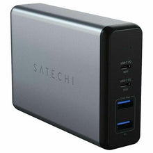 Load image into Gallery viewer, Satechi Desktop Charger 108W Pro Type-C Pd 2 USB-C/2 USB-A -Space Gray
