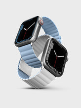 Load image into Gallery viewer, UNIQ Revix Reversible Apple Watch Strap (49/45/44/42mm )-White/Blue
