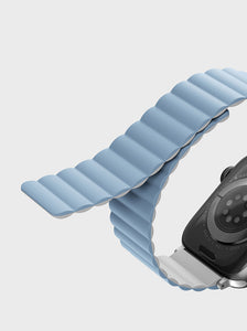 UNIQ Revix Reversible Apple Watch Strap (49/45/44/42mm )-White/Blue