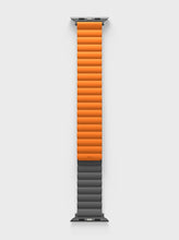 Load image into Gallery viewer, UNIQ Revix Reversible Apple Watch Strap (49/45/44/42mm )-Orange/Grey
