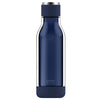 Asobu Inner Peace Glass & Tritan Encased Travel Bottle - BLUE