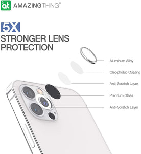 AMAZINGthing AR Lens Defender for iPhone 13 Pro Max-Silver