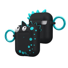Load image into Gallery viewer, CASE MATE AIRPODS CREATUREPODS SPIKE HARMLESS- BLACK
