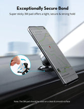 Load image into Gallery viewer, RAVPower 3M Adhesive Magnetic Car Phone Holder 360° Rotatable- Black
